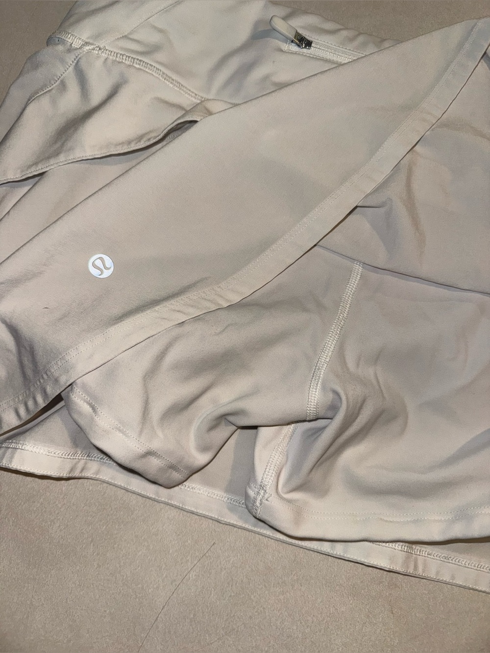 Lululemon Play Off The Pleats Skirt White See Measurements - Picture 4 of 6